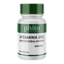 Vitamina B12 (Metilcobalamina) 2000mcg 60 Cápsulas Vegan